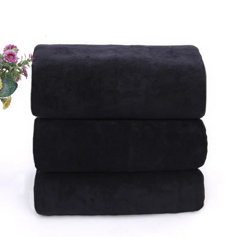 Microfiber bath towel, super large, soft, high absorption and quick-drying, sports, travel, no fading, multi-functional use