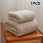 High quality bamboo charcoal coral velvet fiber bath towel Super Absorbent And Quick Drying Bath Towel Bathroom Use