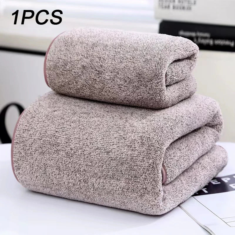 High quality bamboo charcoal coral velvet fiber bath towel Super Absorbent And Quick Drying Bath Towel Bathroom Use