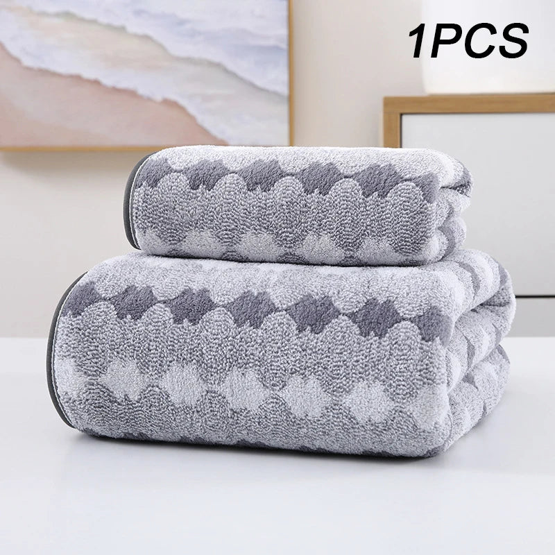 High quality bamboo charcoal coral velvet fiber bath towel Super Absorbent And Quick Drying Bath Towel Bathroom Use