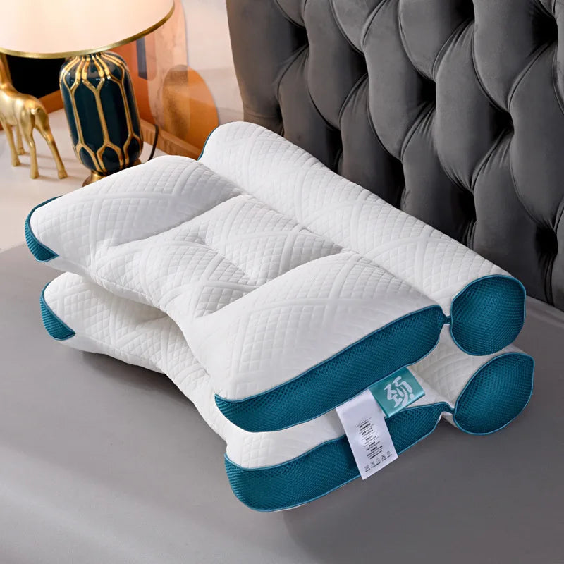 Almohada anti traccion para el cuidado del cuello durante el descanso ergonómicas, ortopédicas super confortables