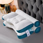 Anti-traction pillow for neck care during rest, ergonomic, orthopedic, super comfortable