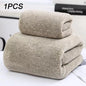 High quality bamboo charcoal coral velvet fiber bath towel Super Absorbent And Quick Drying Bath Towel Bathroom Use