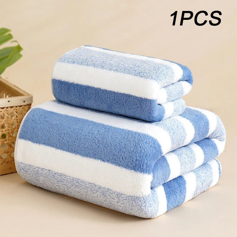 High quality bamboo charcoal coral velvet fiber bath towel Super Absorbent And Quick Drying Bath Towel Bathroom Use